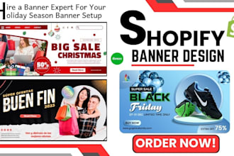 shopify banner design web banners etsy banner website banner ads website header