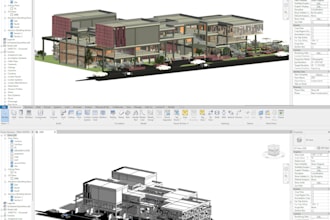 expert in revit 3d modelling , bim software , rendering ,illustration also