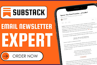 setup substack account, substack post design substack newsletter template design
