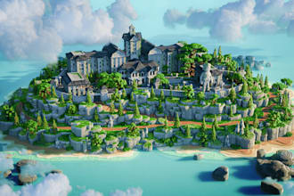 build a any theme and spawn map for your minecraft server