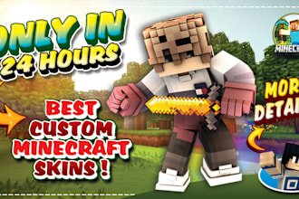 make custom minecraft skin for you