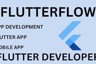 develop flutterflow app, mobile app, app development, flutter app, ios app