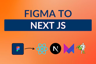 convert modern designs to next js with gsap, framer motion