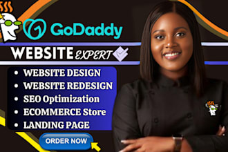 godaddy website redesign godaddy website design, develop godaddy website design