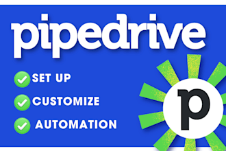 set up, customize and automate your pipedrive account