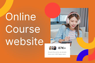 design thinkific website online course website podia course website