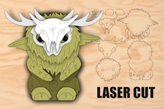 design multilayer laser cut art