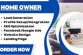 homeowner leads, roofimg leads, solar leads, hvac leads solar landing page