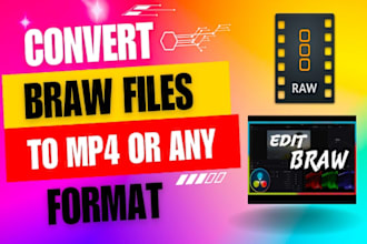 convert braw or vob videos to mp4 or any format