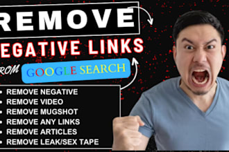 remove negative link online and be your reputation manager