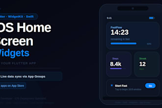 build an ios home screen widget for your flutter app using widgetkit