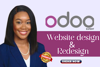 odoo website design or redesign responsive odoo ecommerce website odoo