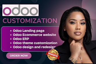 design, develop your odoo website odoo ecommerce  modules customization