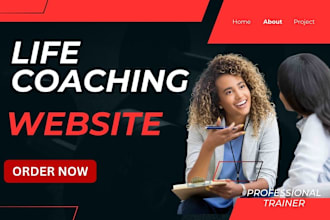 design life coaching website life coach website personal trainer website