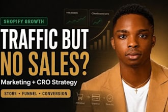 do shopify marketing, ecommerce marketing and cro to boost shopify sales