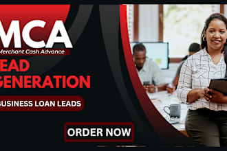 generate exclusive mca leads, business loan leads, business leads,sales leads