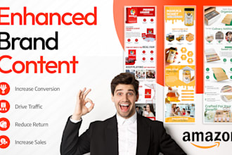 create premium enhanced content ebc a plus of your product for amazon