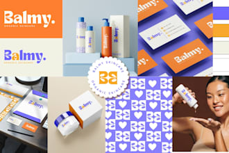 colorful, playful, fun, premium logo and brand identity