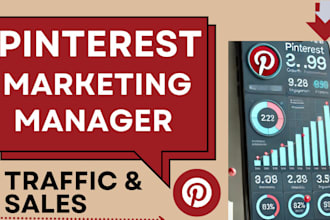 create seo pinterest board, pins, google ads shopify promotion marketing manager