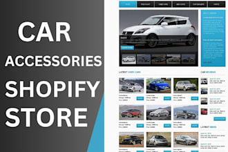 design car accessories shopify store dropshipping store shopify store