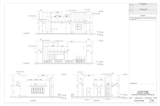 draw landscape plan mep adu architect plan elevation for city permit