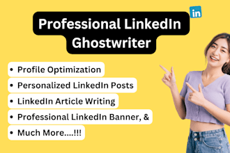 write linkedin posts for you