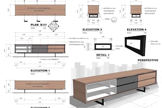 interior sketching, design and implementation