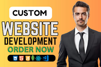 design, develop, or revamp websites as a fullstack web developer