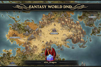 create a map of your fantasy world dnd and ttrpgs