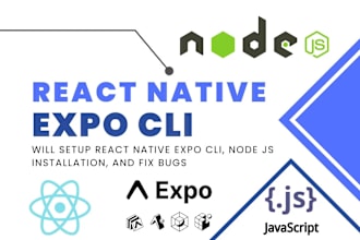 create a professional react native and expo mobile app