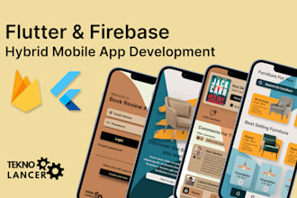 design and develop your ideas through flutter and firebase