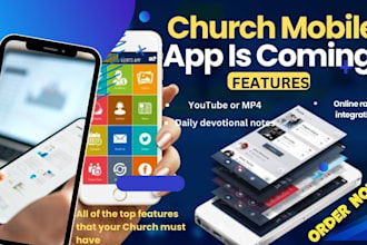 develop an outstanding church mobile app