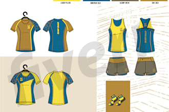 develop technical sportswear designs