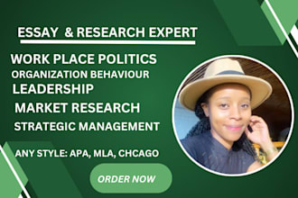 do organizational behavior, leadership, ethics, market research, case studies
