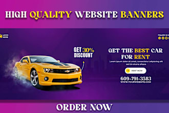 design professional web banners shopify banners and fb cover image