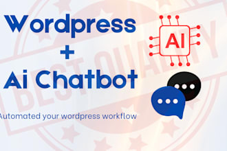 create custom ai chatbot for your wordpress website