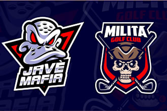 do awesome logo for your sports, team, fitness or event