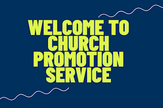 organically promote your church to active audience