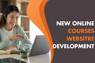 build responsive wordpress elearning website lms website on learndash