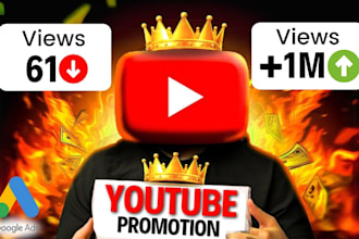 superfast organic youtube video promotion via google ads