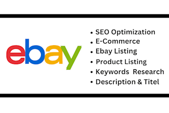 creating ebay listings, ebay SEO, epic product description