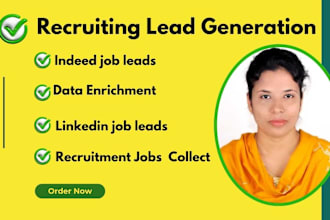 do linkedin,indeed job posts, data enrichment to your hr list building