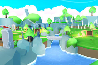 do custom 3d roblox ugc model, 3d roblox accessories, items, assets, roblox map