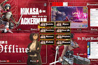 create kick and twitch streaming layouts at the best price