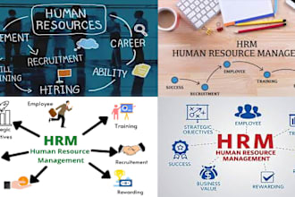 write employees handbook, training programs, HR case studies