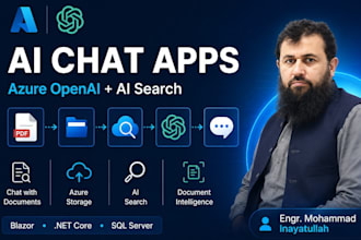 develop intelligent ai apps, chatbots, and document QA systems with azure openai