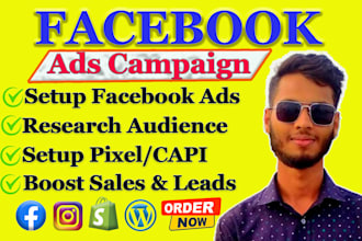 do facebook instagram meta ads campaign manager, fb marketing advertising expert