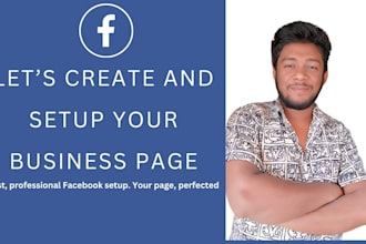 create and setup facebook and social media business page