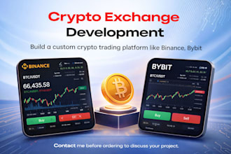 develop the crypto exchange like binance, bybit