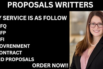 pursue persuasive proposals on your rfp  rfi rfq bid proposal govt contracts